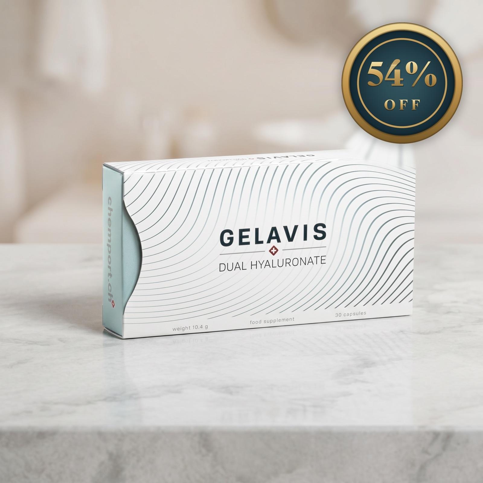 GELAVIS Dual Hyaluronate, save 54%